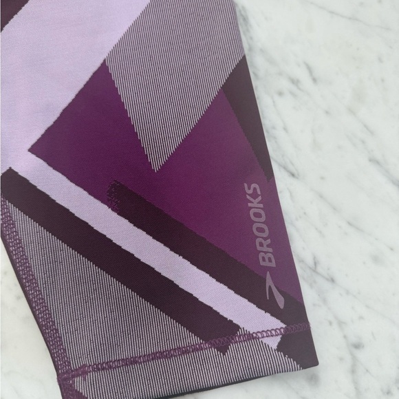 NEW Brooks Women’s Size XL Purple Activewear Leggings Running Workout Pant - Picture 2 of 6